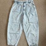 Wild Fable Super High Rise Balloon Jeans Light Acid Wash Denim Womens Size 10 Photo 2