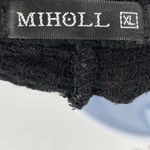 Nordstrom MIHOLL Waffle Knit Knot Tie Button Down Long Sleeve Top Photo 3