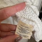 Anthropologie Moth Cream White Cropped Sweater Photo 7