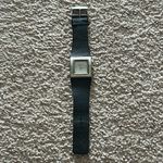 Rumors women’s vintage genuine leather black/silver adjustable‎ watch Black Photo 2