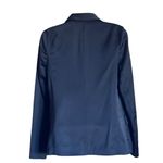 Chelsea28 NWOT Double Breasted Satin Blazer in Black - Size XS Photo 7