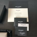 Saint Laurent  Essentials Minimalist Grey YSL Wallet Photo 14
