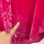 Anthropologie The Hadley Velvet Relaxed Buttondown Shirt by Pilcro Size 10 Photo 11