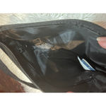 Disney 3/$15  Tinkerbell Fairy Small Black Cosmetic Bag Pouch Zipper Top Handle Photo 4