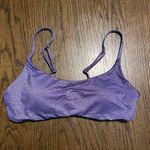 Raisin's sparkly purple metallic pullover swim top, M, NWOT Photo 0