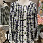 Kate Spade Tweed Jacket Blazer Coat Photo 0
