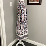 J. McLaughlin  Mock Neck Shift Dress Womens Size Medium Catalina Cloth Photo 3