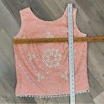 Stephen Chu Vintage Sequin Beaded Sleeveless Sweater Top Pink Large Pink Photo 12