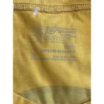 Patagonia Shirt Size Medium Logo Graphic Short Sleeve Athletic Yellow 1973 Photo 5