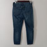 J.Crew  29x25 9" Toothpick Button Fly Distressed Raw Hem Ankle Jeans Photo 5