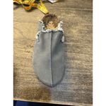 Free People Damon Cozy Mule Gray Suede Slate Faux Fur Size 10/11 See Measutement Photo 1