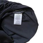 Carmen Marc Valvo  One Piece Swimsuit Ruched Bow Strapless Black Women's Size 6 Photo 2