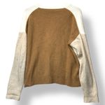 Madewell Women Kent Colorblock Cardigan Sweater M Wool Blend Light Academia Photo 2