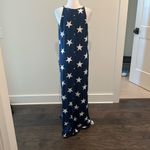 NWT Boutique Patriotic Maxi Dress Sz M Blue Size M Photo 7