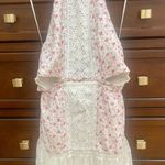 Love Shack Fancy  kesia mini dress in poppy pink print Photo 3