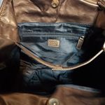 Charming Charlie Gold Brown Shoulder Bag Photo 4