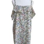 Atmosphere  Floral Print Cold Shoulder Flutter Sleeve Women Size 10 Shift Dress Photo 0