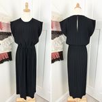 Club Monaco  Pleated Dress Black Size 4 NWT Photo 5