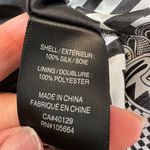 L.A.M.B. Vintage 100% Silk Y2K Gwen Stefani Chevron Tiered Maxi Dress Size 0 XXS Photo 8