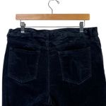 Chico's  Navy Blue Corduroy Bootcut Pants Womens Size 2R US Size 12R Photo 2