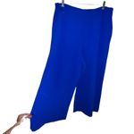 Ted Baker Zettah Pleated Culotte Size 4 US Size Large Blue Cropped Wide Leg Photo 2