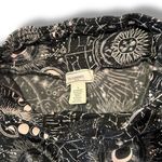 No Comment SOFT!! Festival EDM Rave Black Mid Rise Leggings Astrology Women’s Sz Large Photo 3