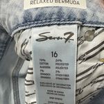 Seven7  Relaxed Boyfriend Jean‎ Shorts Size 16 Photo 5