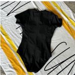 Next Black One Piece Swimsuit Sleek Design Size M Photo 6