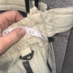 Body Glove Vintage  Ski & Snow Bib Pants M Beige Black Men's Med Photo 4