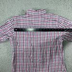 Orvis  Button Front Shirt Women 10 Plaid 100% Cotton Long Sleeve Casual Top Photo 7