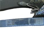 Old Navy Grey Criss Cross Sparkle Flip Flop Sandals Photo 5