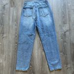 SheIn High Rise Distressed Jeans - Light Blue Photo 2