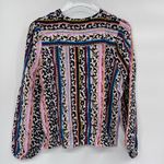 Marie Oliver  will  Phoebe Blouse Peasant Top Long‎ Sleeve Colorful Size small Photo 2