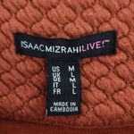 Isaac Mizrahi  Rust Quilted Jacket Size Medium Rust Brown Quilted Jacket Photo 4