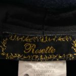 Rosette Whimsygoth French Lambswool felt cloche hat with 
flower y2k Photo 5