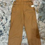 We The Free Free People Ziggy Vegan Leather Slouch Overalls Women's XS NWT Photo 10