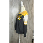 NWT Pittsburgh Penguins Women's Black Long Sleeve Graphic Hockey Shirt Medium Gray Photo 3
