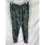 Splendid  Green Camo Jogger Pant Size Small Photo 4