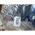 Womens Small Purple Mixed Media‎ Animal Print Full Zip Jacket Blouse Top Boho Photo 7