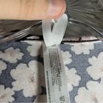 Flora Nikrooz  Black/Pink Floral Tie Waist Robe size Small Photo 3