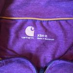 Carhartt force quarter zip purple top XS Photo 3