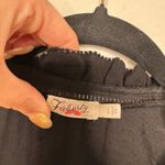 Faherty  Willa Black Long Sleeve Peasant Top Photo 7