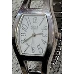 Nine & Company Women's Silver Tone Watch White Dial NOS Vintage Speidel Band Photo 1