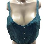 American Eagle  Outfitters Size Large Teal Lace Tank Top. New Without Tags. Photo 1