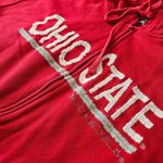 Jansport OSU  Vtg Zip Jacket Sz XL Red Vintage Ohio State Buckeyes Boxy Hoodie Photo 8