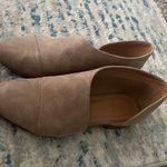 Tan Slip Shoes Size 8 Photo 0