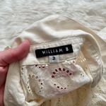 William Barry | Eyelet Button Down Shirt Size 2 Photo 2
