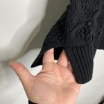 Lucky Brand openwork knit Shell black textured vest women's size small trendy Photo 6