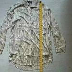 Kittenish  Stumbling Oversized Long Sleeve Cream And Animal Print Button Up Top M Photo 4