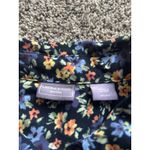 Laura Scott Laura‎ Scott Petite Floral button down short sleeve blouse size petite medium Photo 2